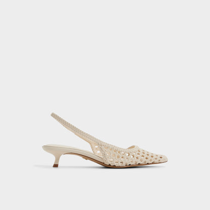 Violettia in Light Beige - Sling back high heel, Kitten heel | Aldo