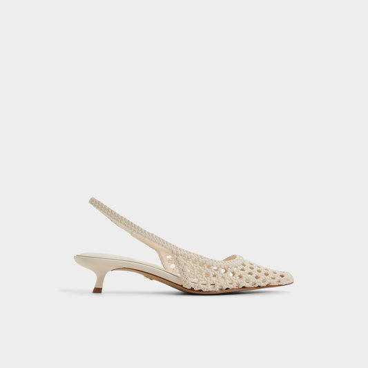 Violettia in Light Beige - Sling back high heel, Kitten heel | Aldo