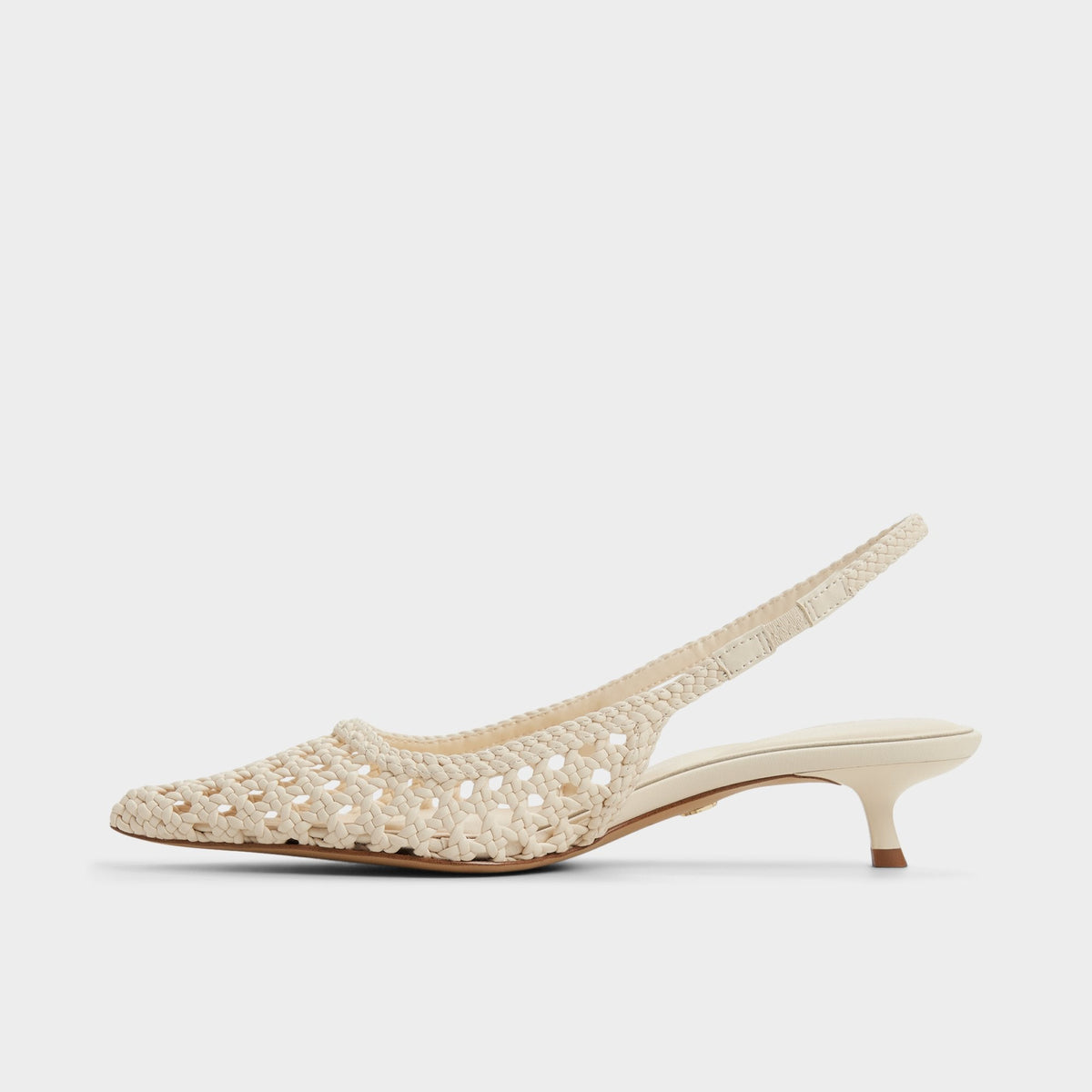 Violettia in Light Beige - Sling back high heel, Kitten heel | Aldo