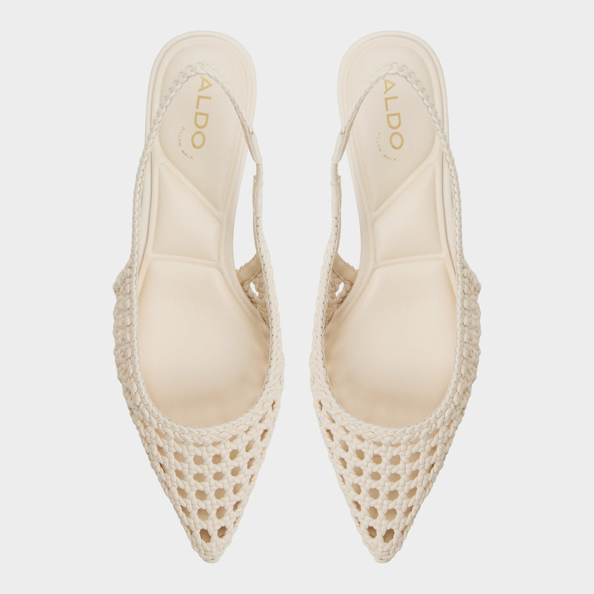 Violettia in Light Beige - Sling back high heel, Kitten heel | Aldo