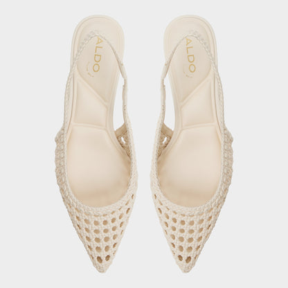 Violettia in Light Beige - Sling back high heel, Kitten heel | Aldo