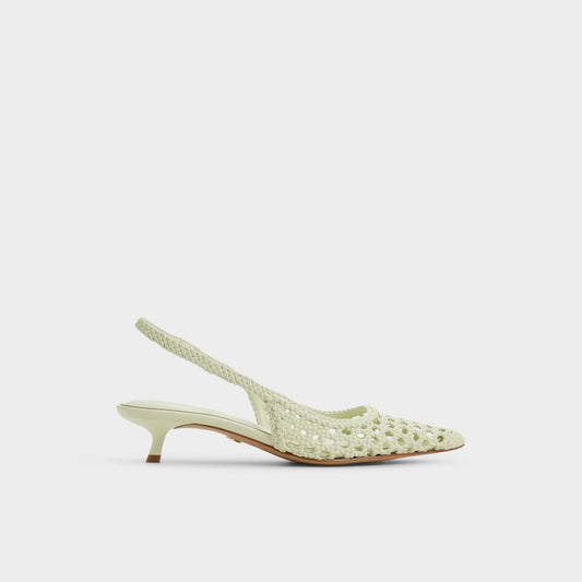 Violettia in Other Green - Sling back high heel, Kitten heel | Aldo