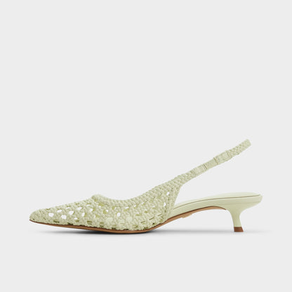 Violettia in Other Green - Sling back high heel, Kitten heel | Aldo
