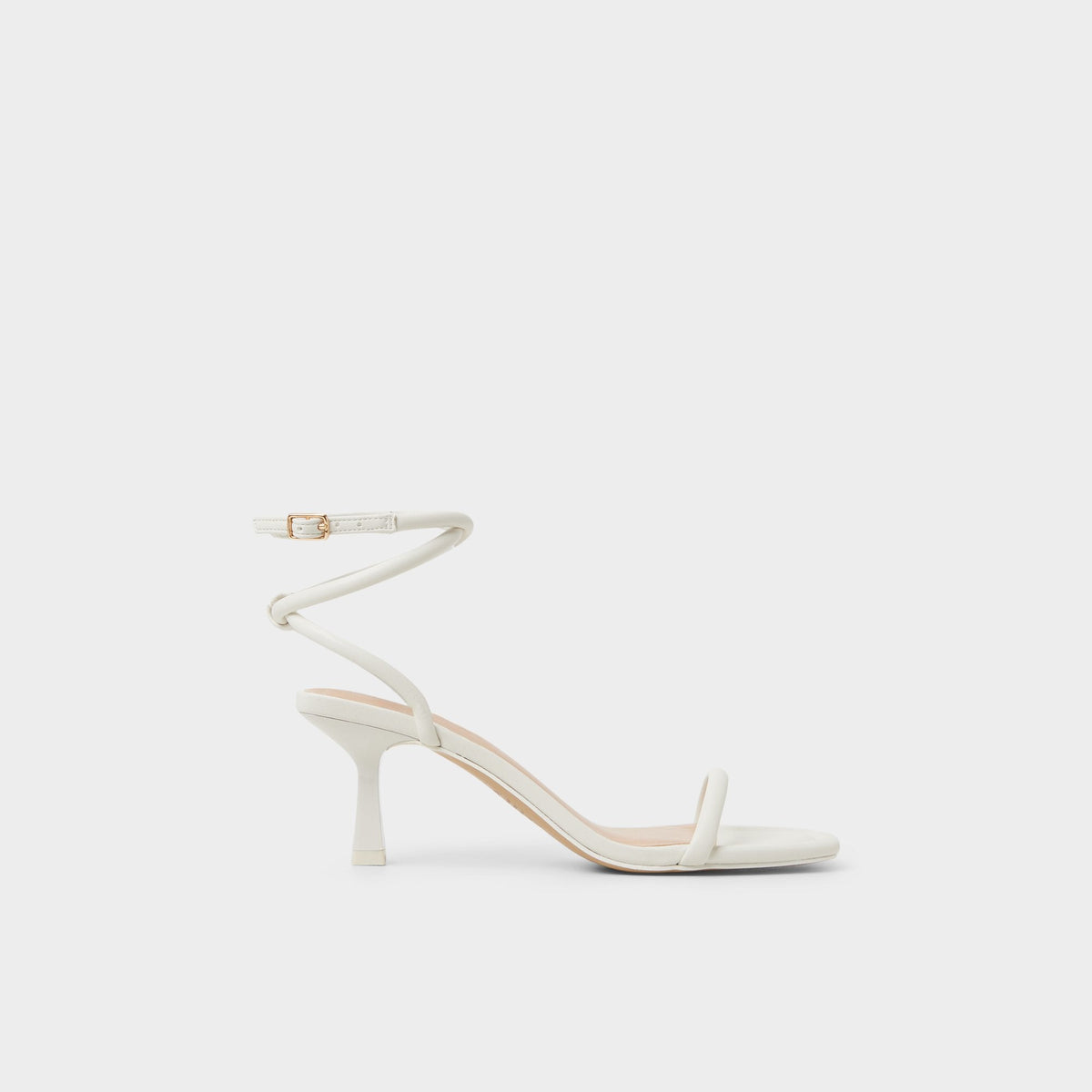 Demmi White Women's Strappy sandals - , Kitten heel | Aldo