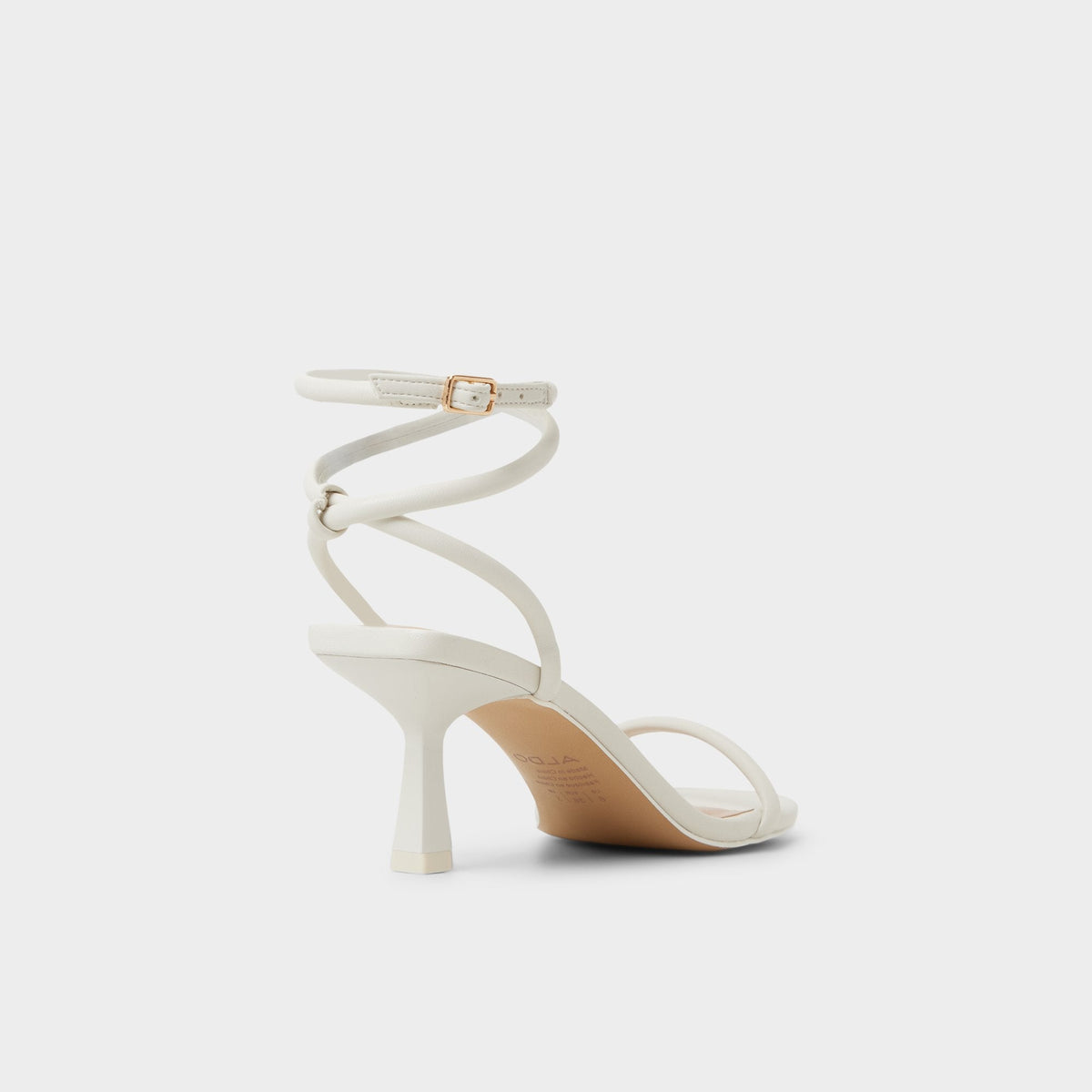 Demmi White Women's Strappy sandals - , Kitten heel | Aldo