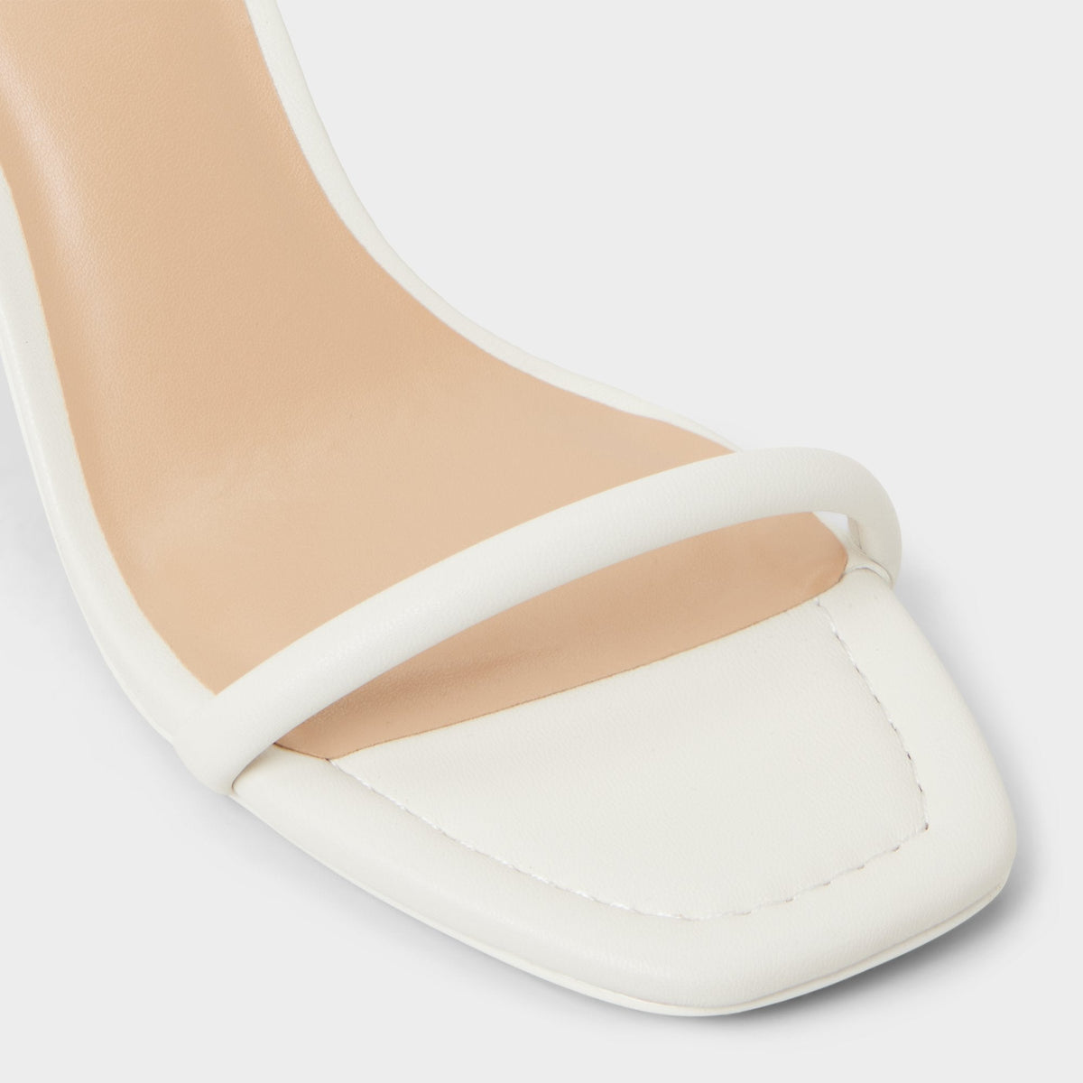 Demmi White Women's Strappy sandals - , Kitten heel | Aldo
