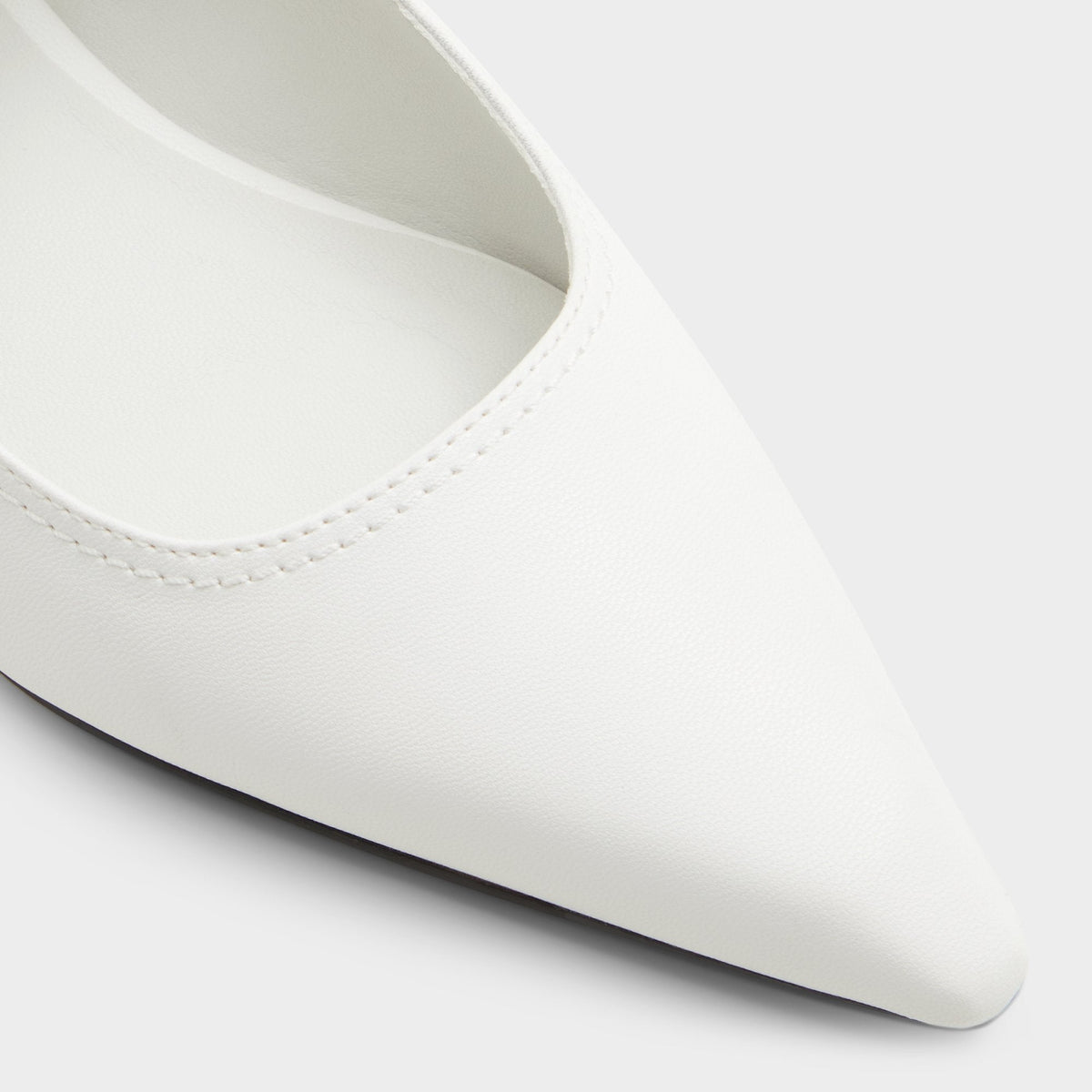 Kellya White Women's Slingbacks - Sling back high heel, Kitten heel | Aldo