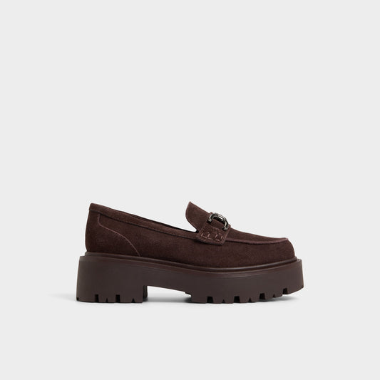 Oneameth in Dark Brown - Loafer, Lug sole | Aldo