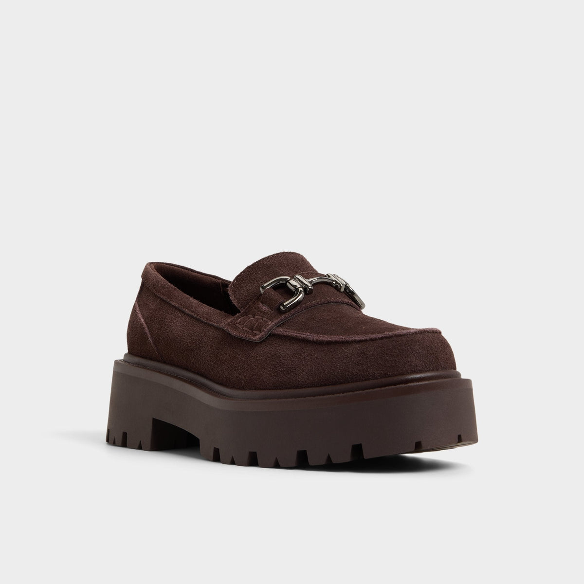 Oneameth in Dark Brown - Loafer, Lug sole | Aldo