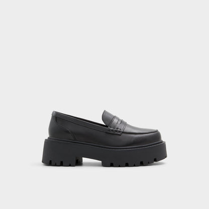 Cadaycia Black Women's Loafers & Oxfords - Loafer, Lug sole | Aldo