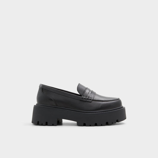 Cadaycia Black Women's Loafers & Oxfords - Loafer, Lug sole | Aldo