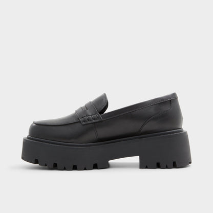 Cadaycia Black Women's Loafers & Oxfords - Loafer, Lug sole | Aldo