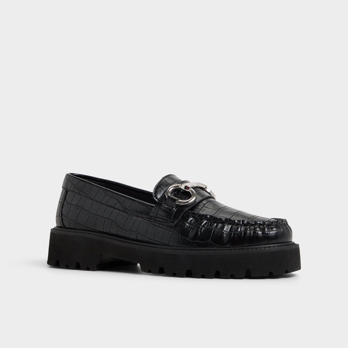 Danrose Black Women's Loafers & Oxfords - Loafer, Lug sole | Aldo