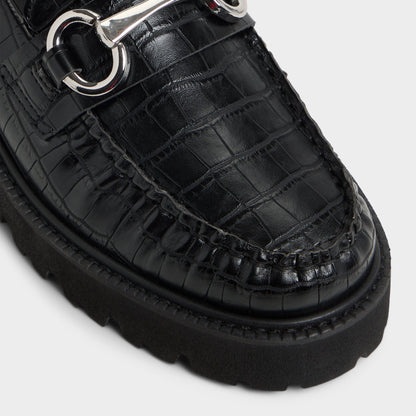 Danrose Black Women's Loafers & Oxfords - Loafer, Lug sole | Aldo