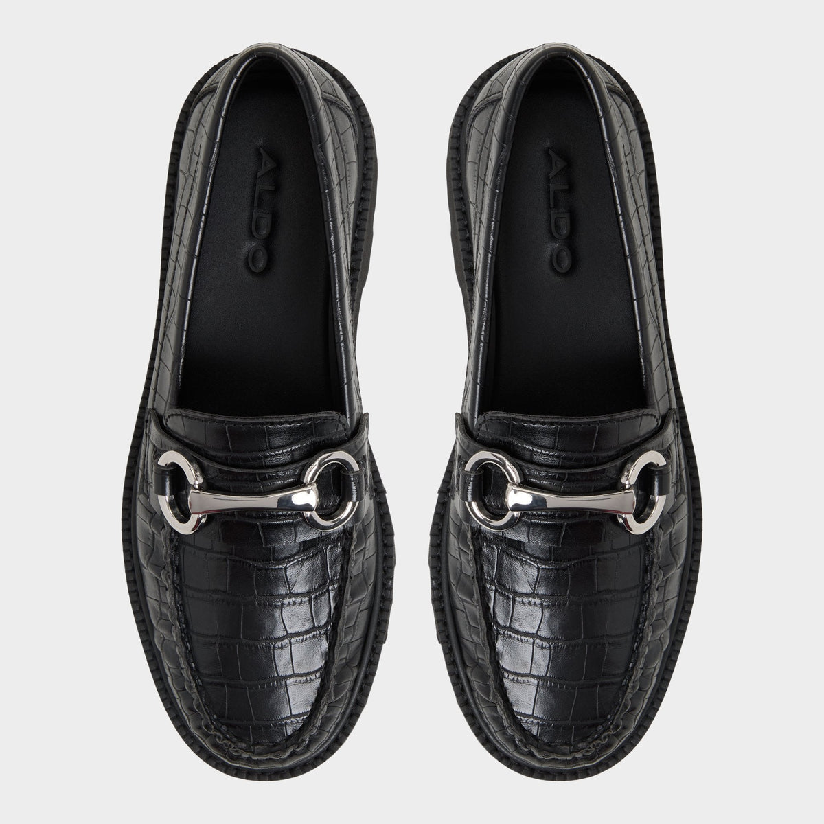 Danrose Black Women's Loafers & Oxfords - Loafer, Lug sole | Aldo