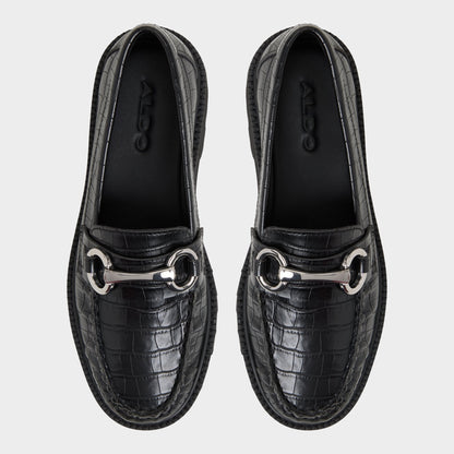 Danrose Black Women's Loafers & Oxfords - Loafer, Lug sole | Aldo