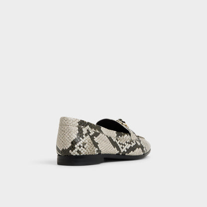 Ybilide White/Black Women's Loafers & Oxfords - Loafer | Aldo