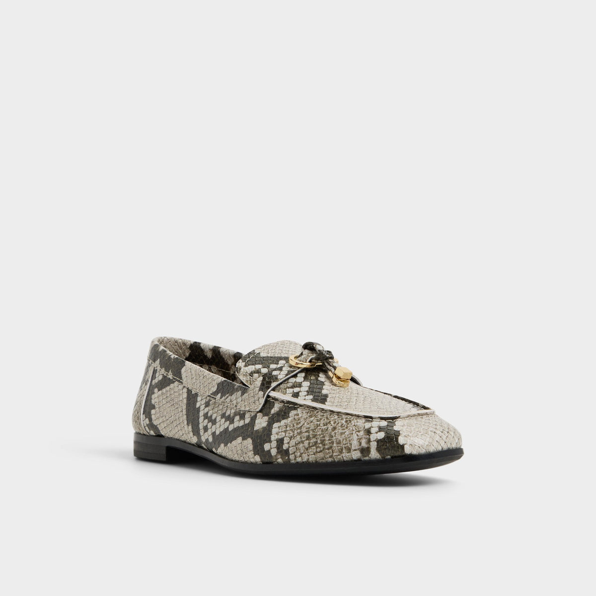 Ybilide White/Black Women's Loafers & Oxfords - Loafer | Aldo