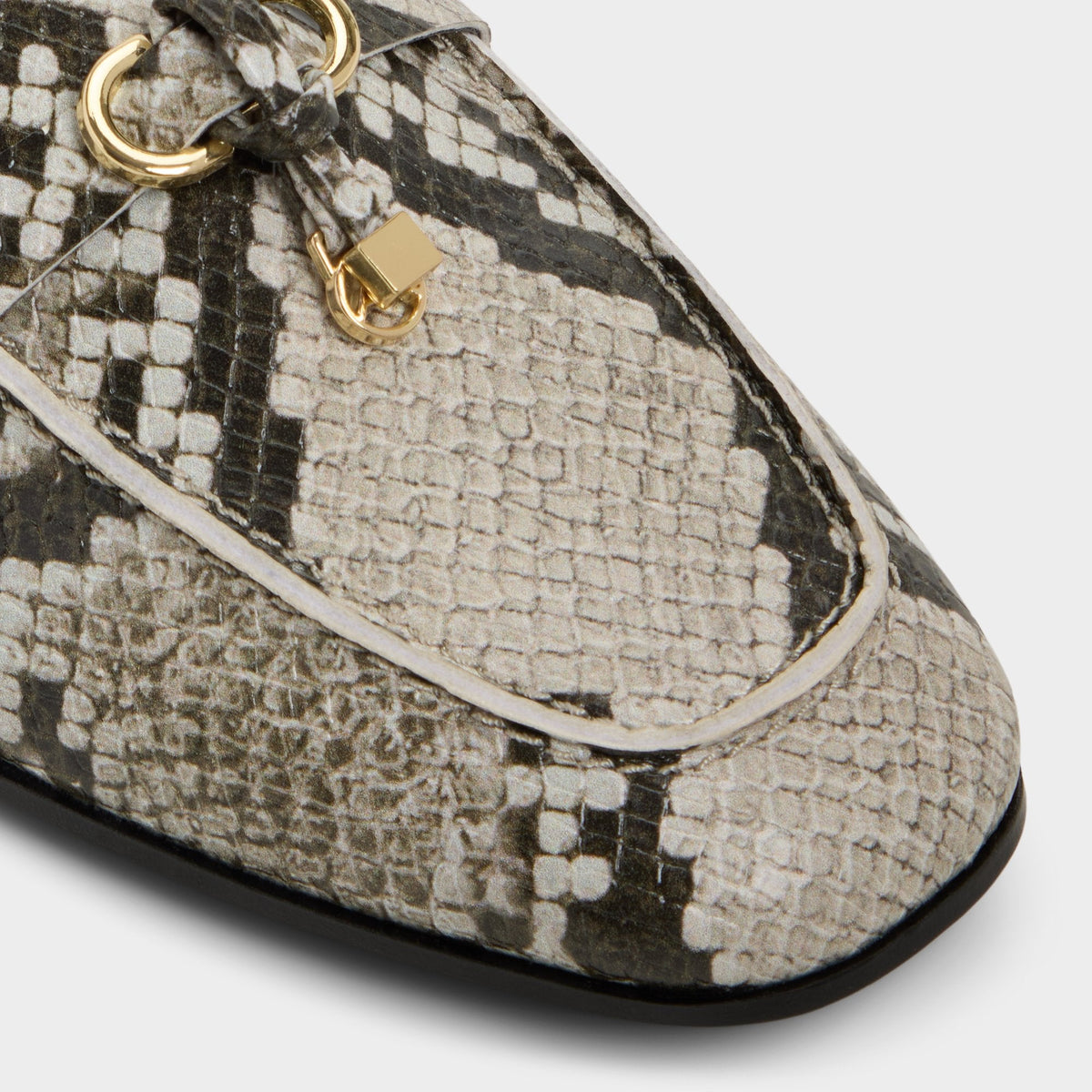 Ybilide White/Black Women's Loafers & Oxfords - Loafer | Aldo