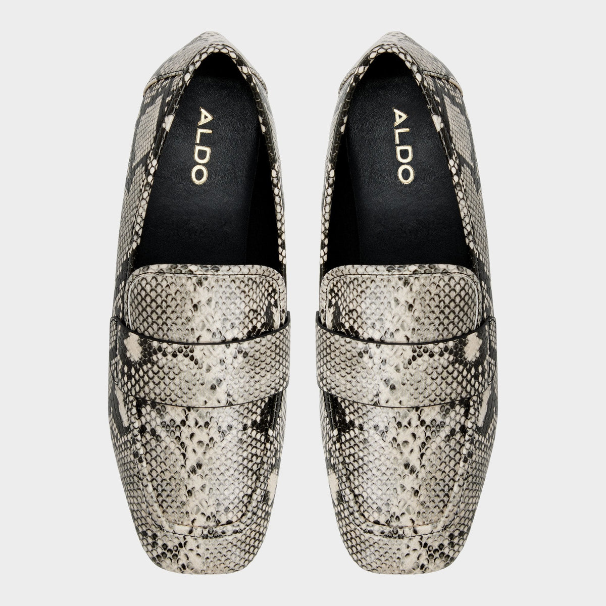 Bellamyy Black/White Women's Loafers & Oxfords - Loafer | Aldo