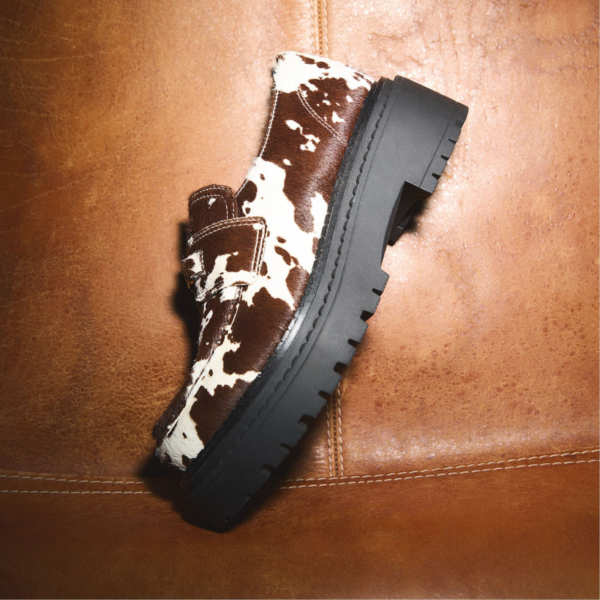 Miravelle in Open Brown - Loafer, Lug sole | Aldo
