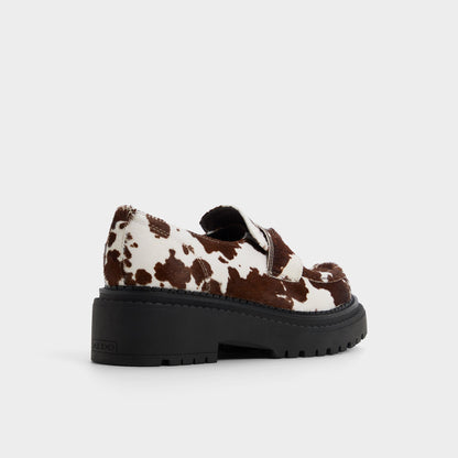 Miravelle in Open Brown - Loafer, Lug sole | Aldo