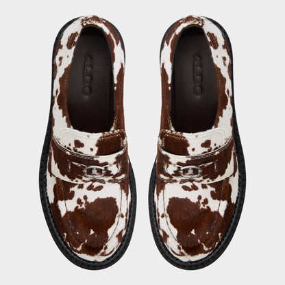 Miravelle in Open Brown - Loafer, Lug sole | Aldo