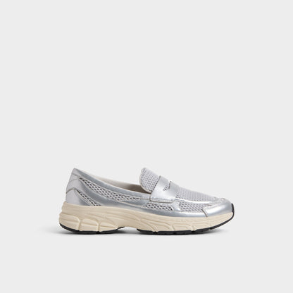 Loffy in Silver - Loafer, Jogger sole | Aldo