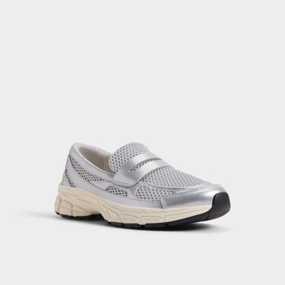 Loffy in Silver - Loafer, Jogger sole | Aldo