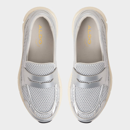 Loffy in Silver - Loafer, Jogger sole | Aldo