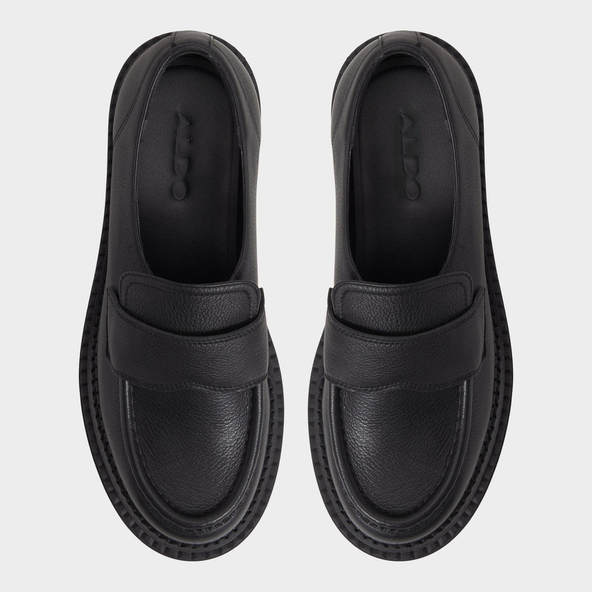 Miravella in Black - Loafer, Lug sole | Aldo