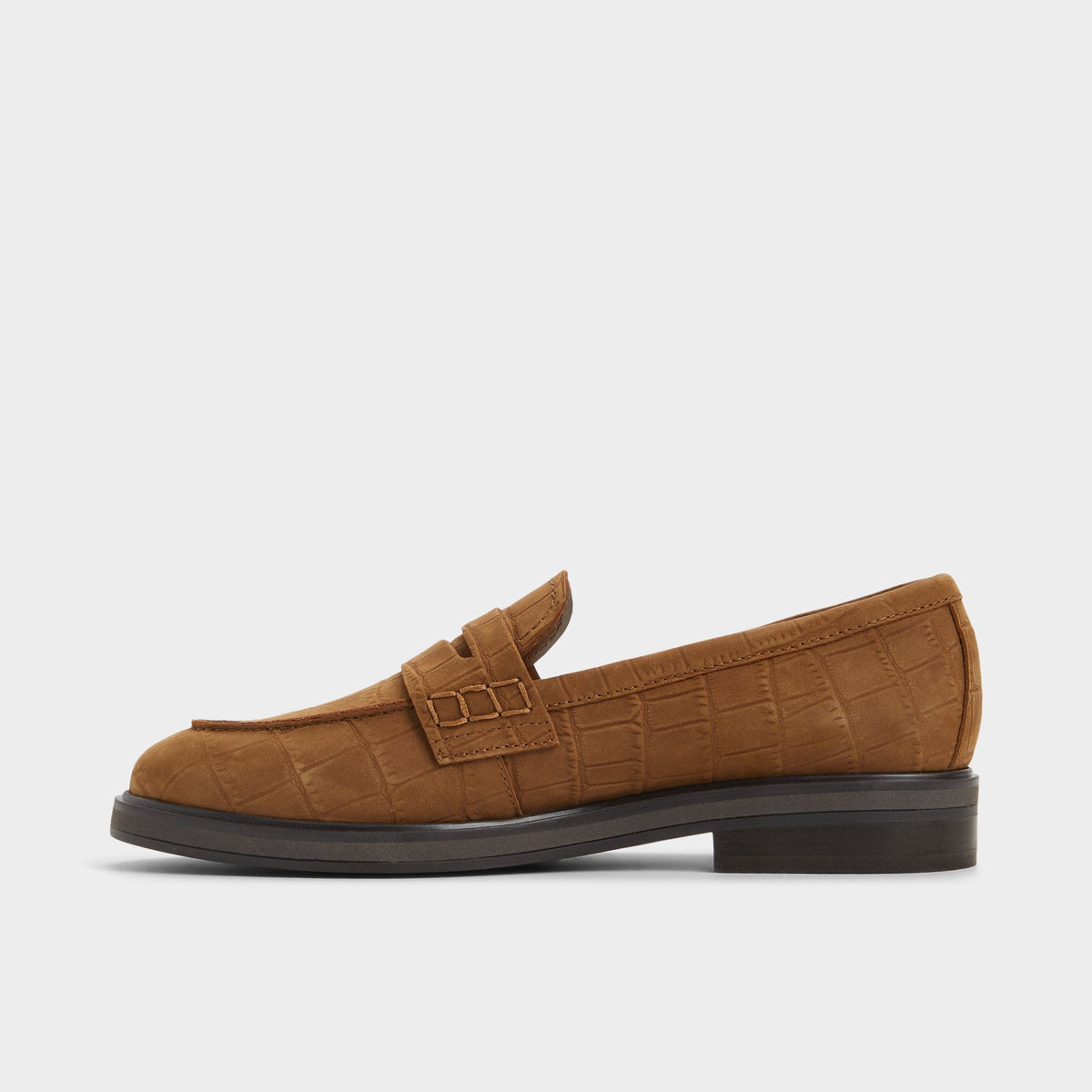 Lededanten Dark Brown Women's Loafers & Oxfords - Loafer, Block heel | Aldo