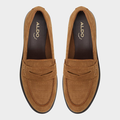 Lededanten Dark Brown Women's Loafers & Oxfords - Loafer, Block heel | Aldo