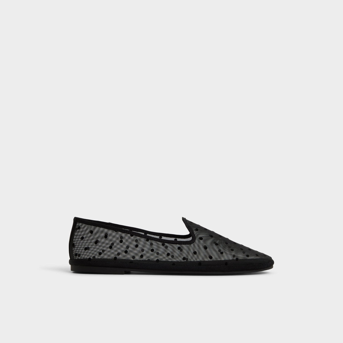 Aurabelle Black Textile Mesh Women's Loafers & Oxfords - Loafer | Aldo