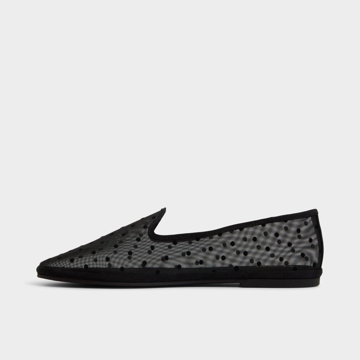 Aurabelle Black Textile Mesh Women's Loafers & Oxfords - Loafer | Aldo