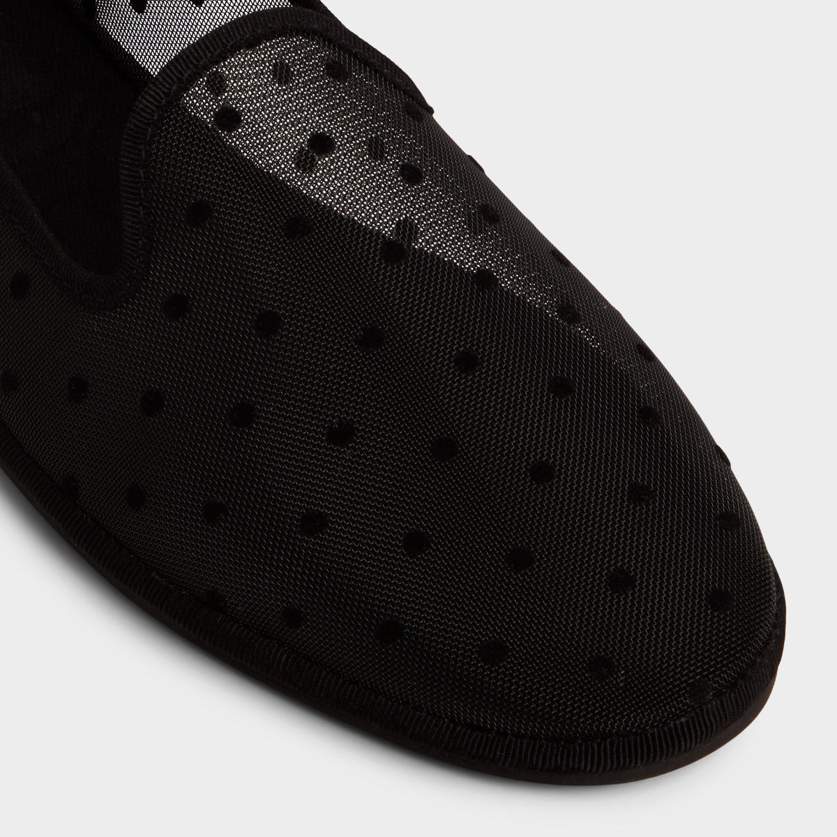 Aurabelle Black Textile Mesh Women's Loafers & Oxfords - Loafer | Aldo