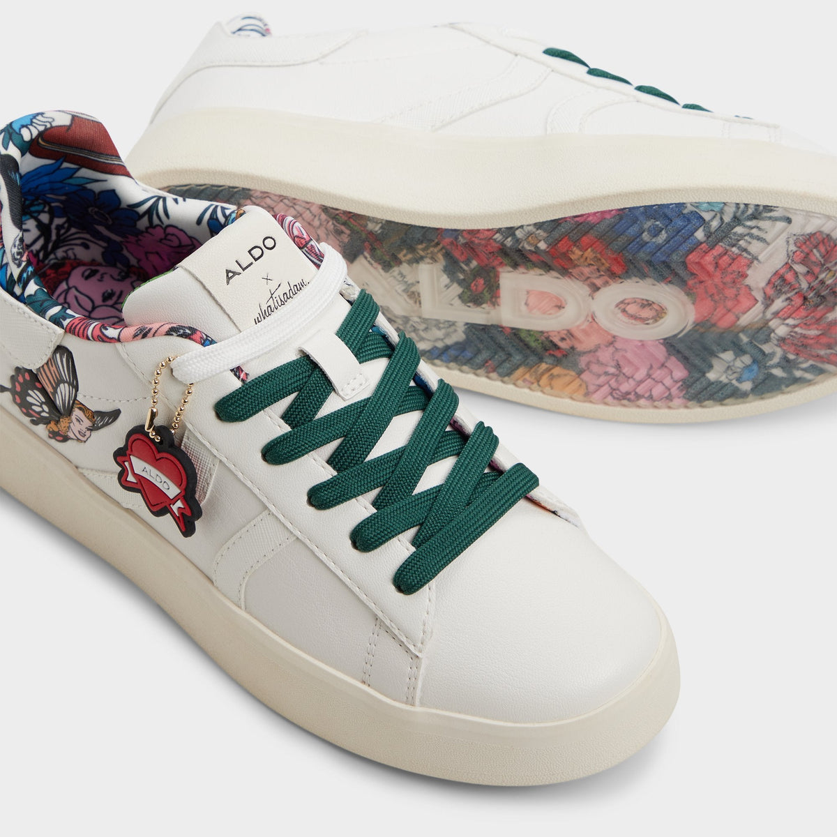 Whatisadam in White Multi 14038437 - Low top sneaker, Cup sole | Aldo