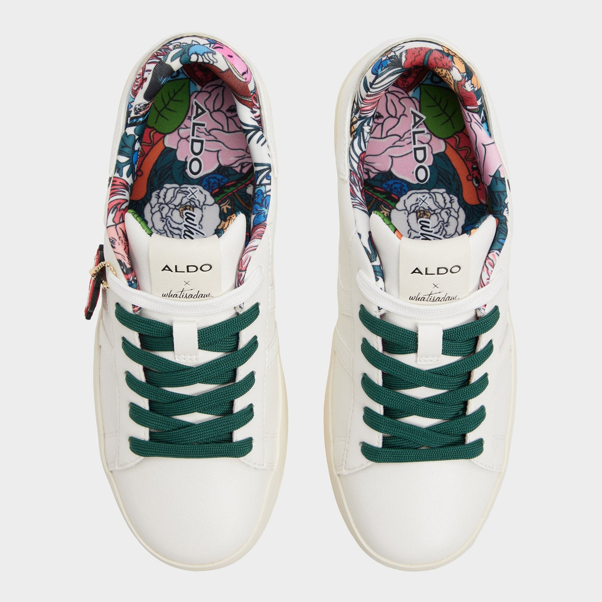 Whatisadam in White Multi - Women's low top sneaker, Cup sole | Aldo