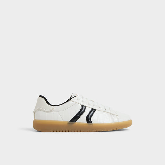 Chicsneaker2 White/Black Women's Low top sneakers - Sneaker, Cup sole | Aldo