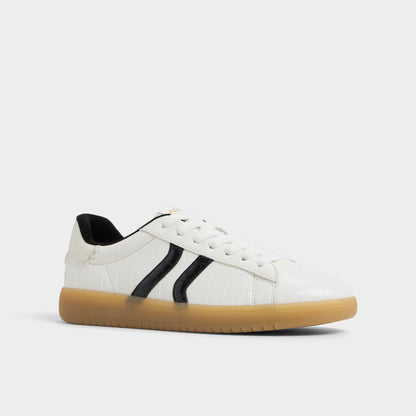 Chicsneaker2 White/Black Women's Low top sneakers - Sneaker, Cup sole | Aldo