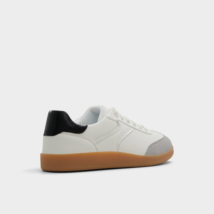 Erilg White/Black Women's Low top sneakers - Sneaker, Cup sole | Aldo