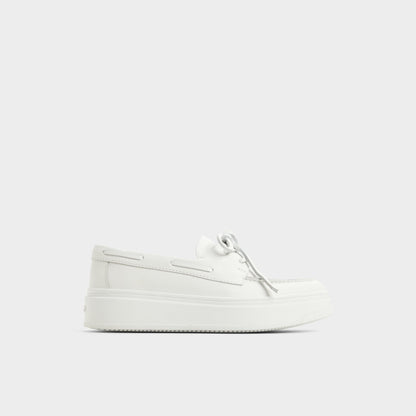 Wildbreeze Open White Women's Slip on sneakers - Boat shoe, Platform | Aldo