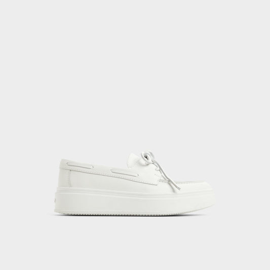 Wildbreeze Open White Women's Slip on sneakers - Boat shoe, Platform | Aldo