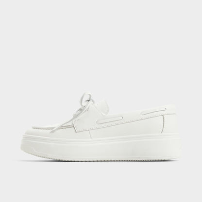 Wildbreeze Open White Women's Slip on sneakers - Boat shoe, Platform | Aldo