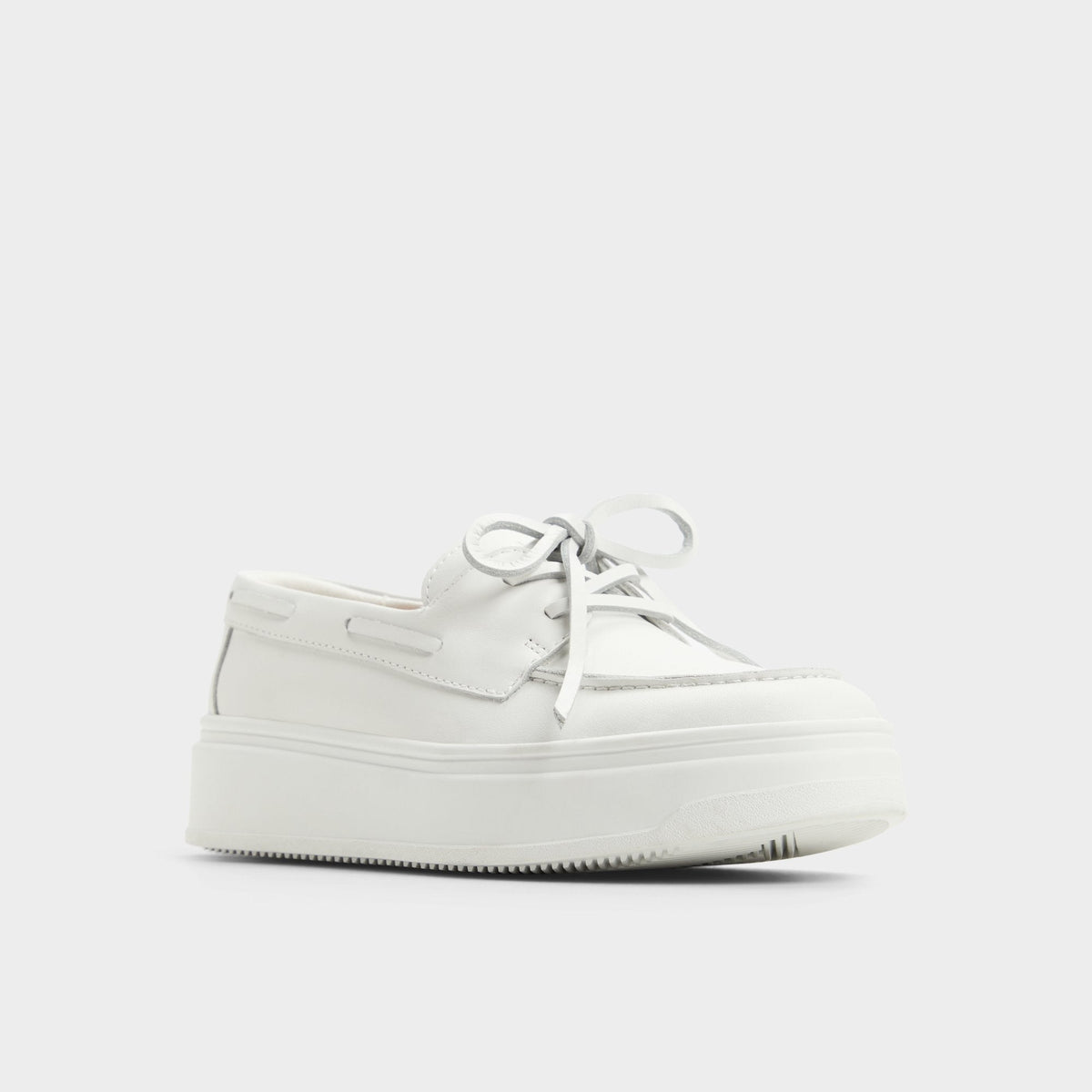 Wildbreeze Open White Women's Slip on sneakers - Boat shoe, Platform | Aldo