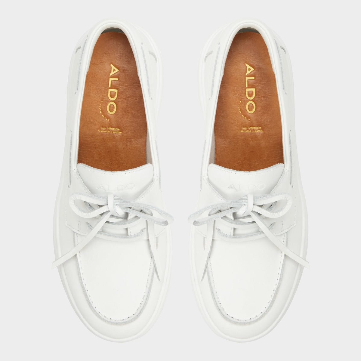 Wildbreeze Open White Women's Slip on sneakers - Boat shoe, Platform | Aldo
