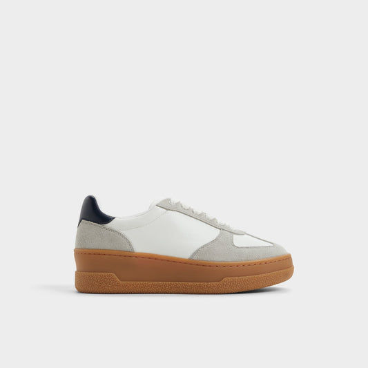 Deevale White/Grey Women's Low top sneakers - Sneaker, Platform | Aldo