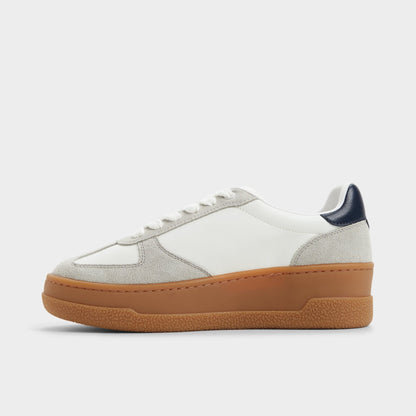 Deevale White/Grey Women's Low top sneakers - Sneaker, Platform | Aldo