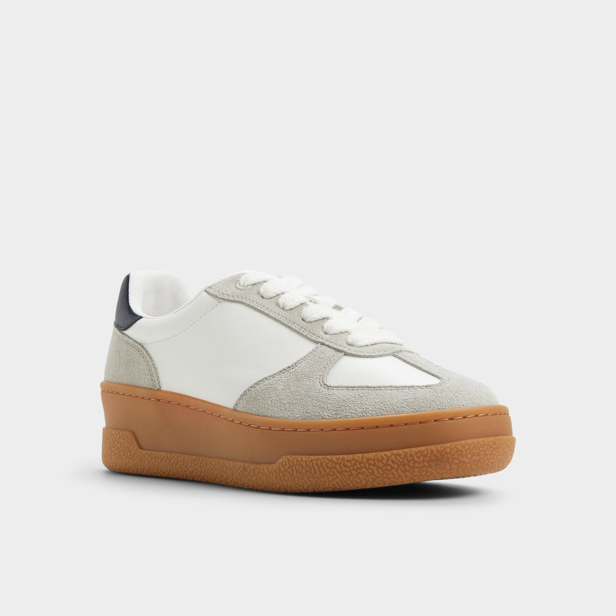 Deevale White/Grey Women's Low top sneakers - Sneaker, Platform | Aldo