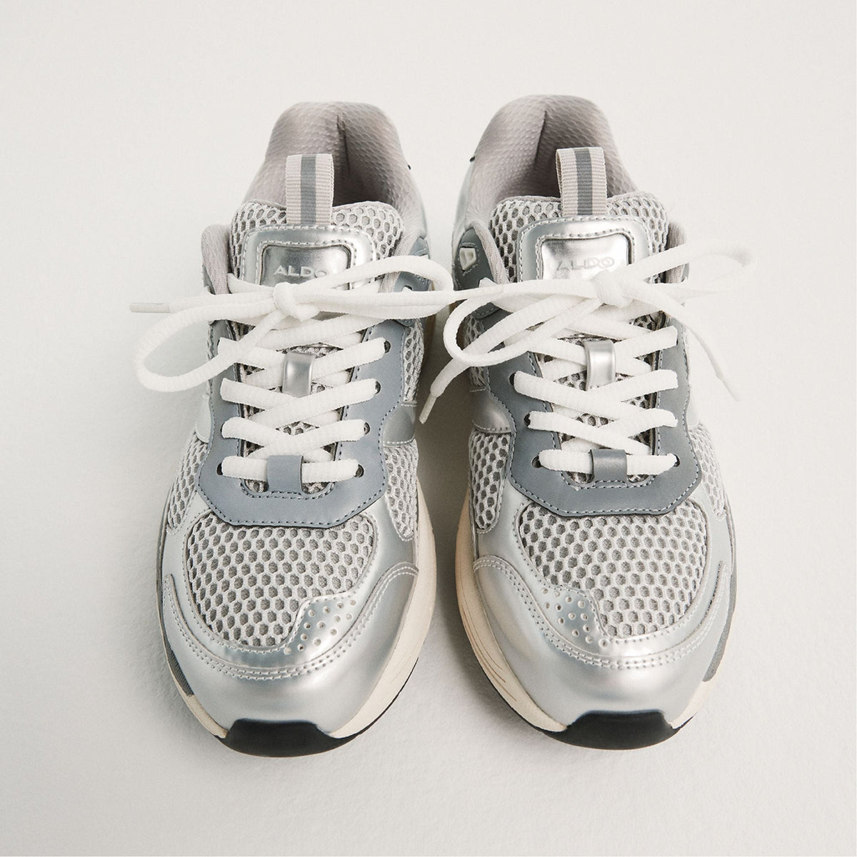 Pillowsnkr in L Silver - Jogger sneaker | Aldo